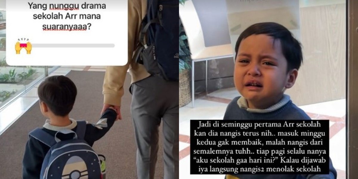 Potret Tasya Kamila Reveals the Story of Her Eldest Son's Difficulty Adapting to School in America, Crying Every Time He Goes