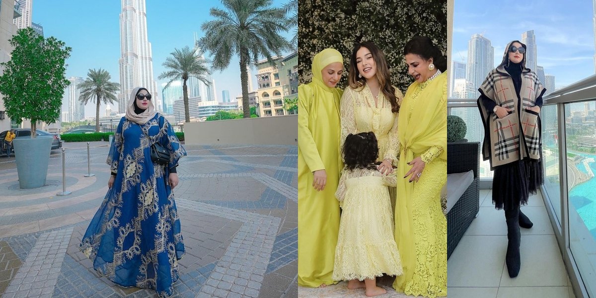 Portrait of Tasyi Athasyia's Vacation in Dubai, Accused of Avoiding Tasya Farasya's Event - Clarification Causes a Stir