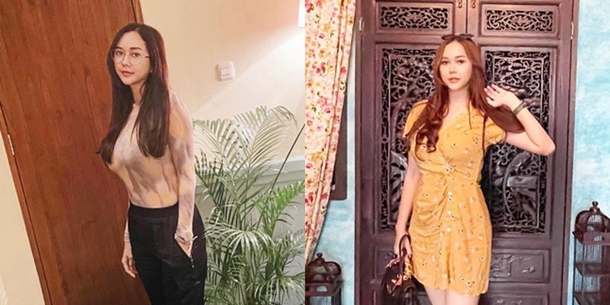 Latest Portrait of Aura Kasih Who is Now Slimmer, Body Goals Like a Spanish Guitar Making Netizens Fail to Focus