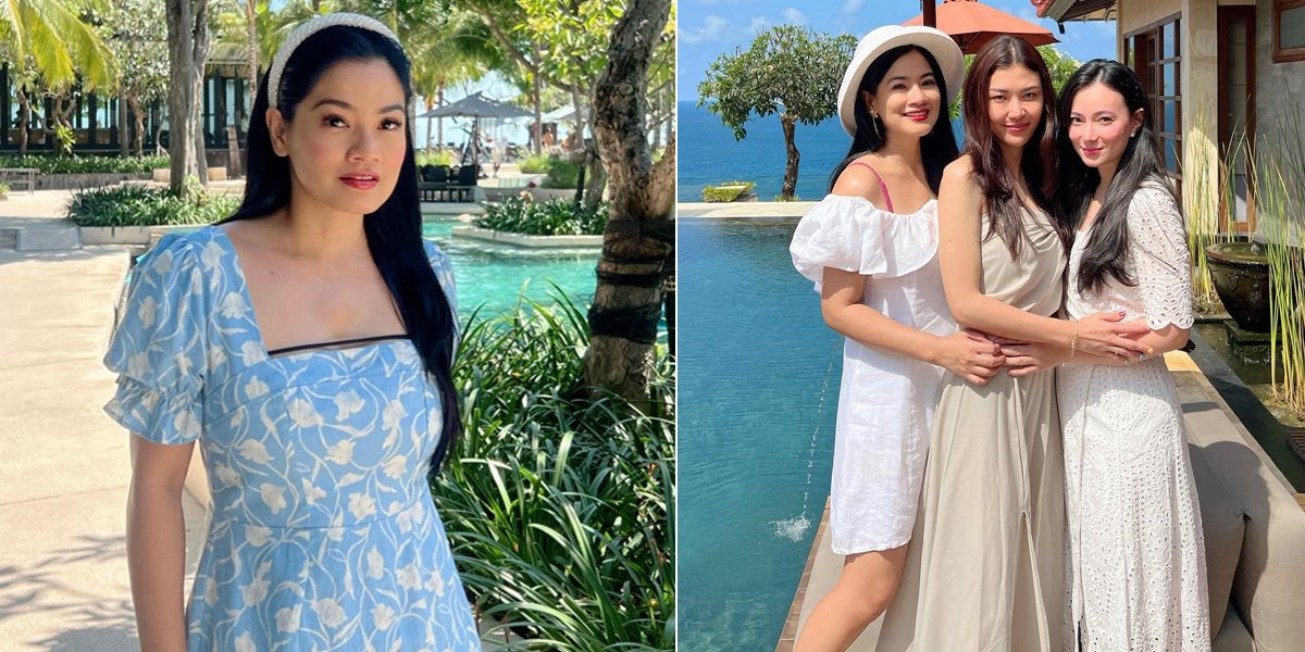 Pictures of Titi Kamal Vacationing with Asmirandah and Naysila Mirdad in Bali, Her Polite Manner Becomes the Highlight