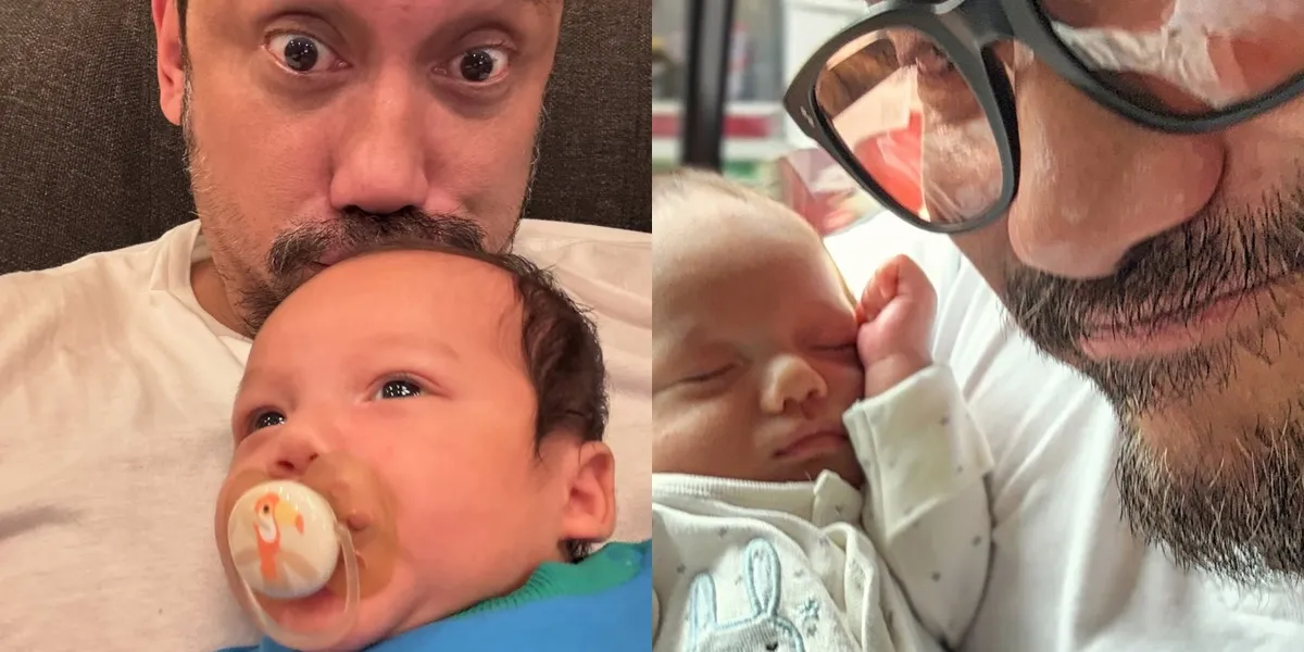 7 Photos of Tora Sudiro Caring for His Grandchild, Engaging in Conversation and Listening to Complaints