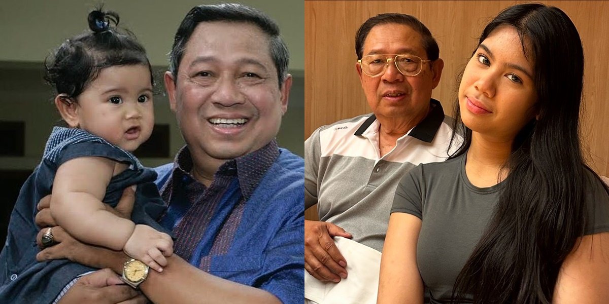 A Portrait of Aira Yudhoyono's Transformation with Pak SBY from Being Carried to Vacations Together, a Letter to Grandpa That Touches the Heart