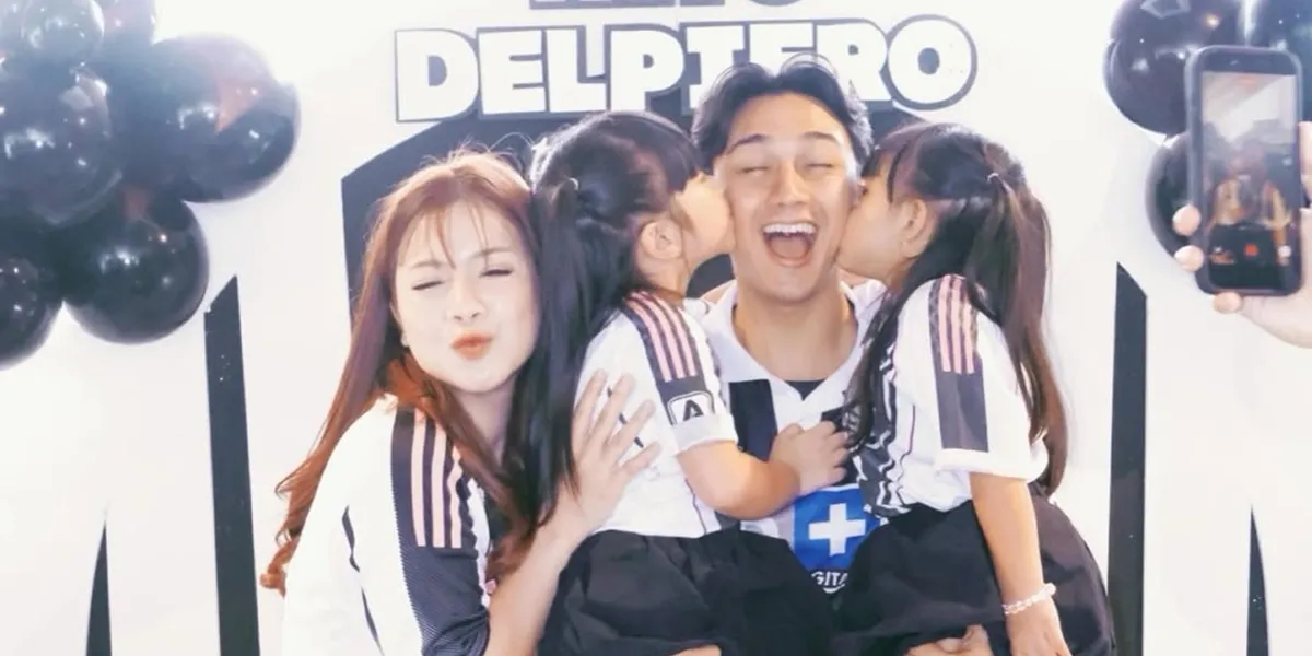 Caesar Hito's Birthday Portrait, Festive with Del Piero Style Decorations