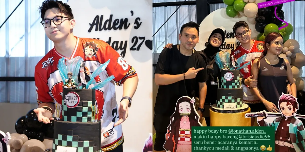 The 27th Birthday Portrait of Jonathan Alden, Brisia Jodie Shows Effort as a Future Wife
