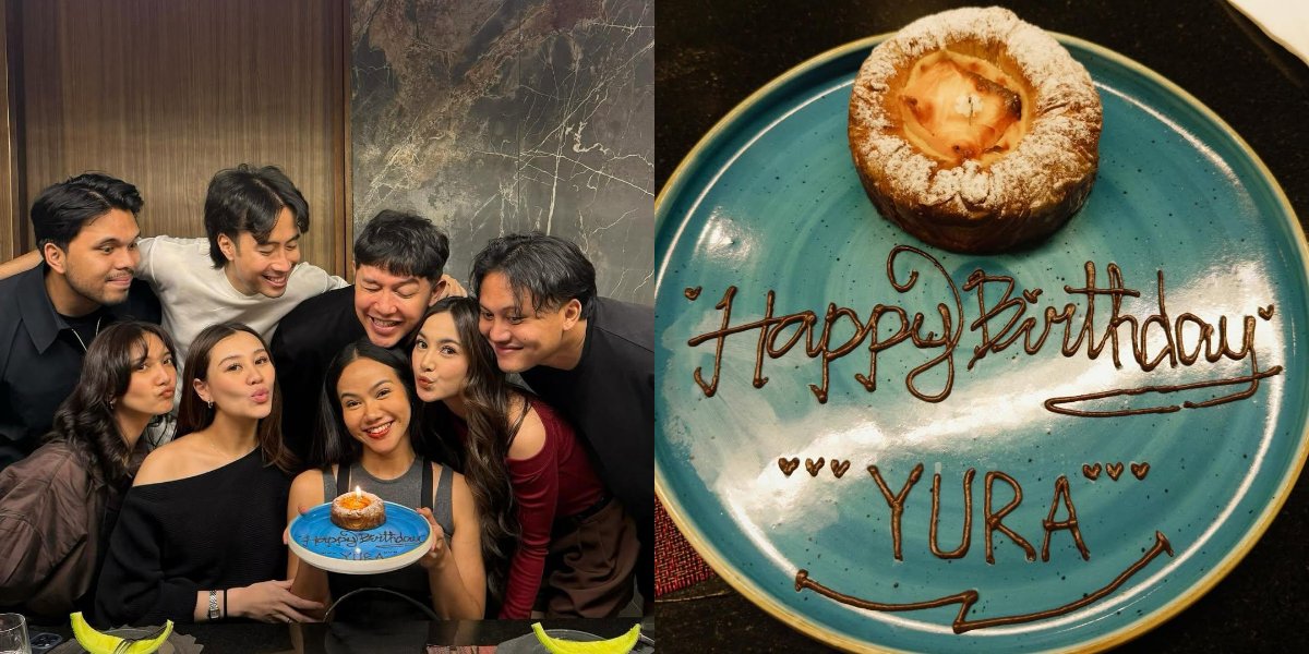 7 Photos of Yura Yunita's Birthday Celebrated Intimately with Mahalini, Aaliyah Massaid, and Vidi Aldiano Along with Their Partners