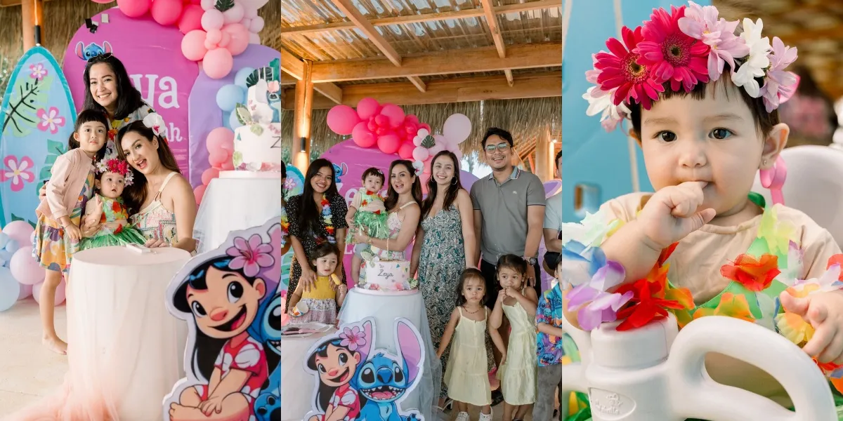 Portrait of Zeya's Birthday, the Second Child of Tengku Dewi, Celebrated Joyfully in Bali