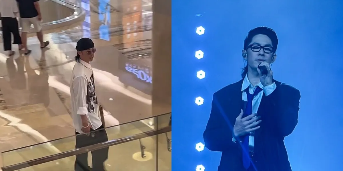 Portrait of Vanness Wu Strolling in Surabaya Mall, Attending a Close Relative's Wedding
