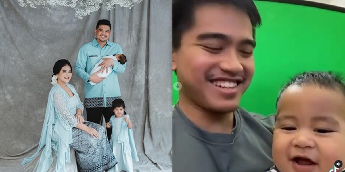 Portrait of Kahiyang Ayu's Second Child's Face Finally Revealed, His Laughter Melts Hearts