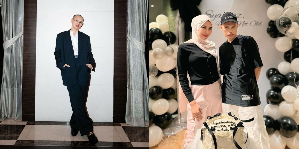 Portrait of Wanda Hara at Syahnaz Sadiqah's Birthday, Casual Look Earns Praise