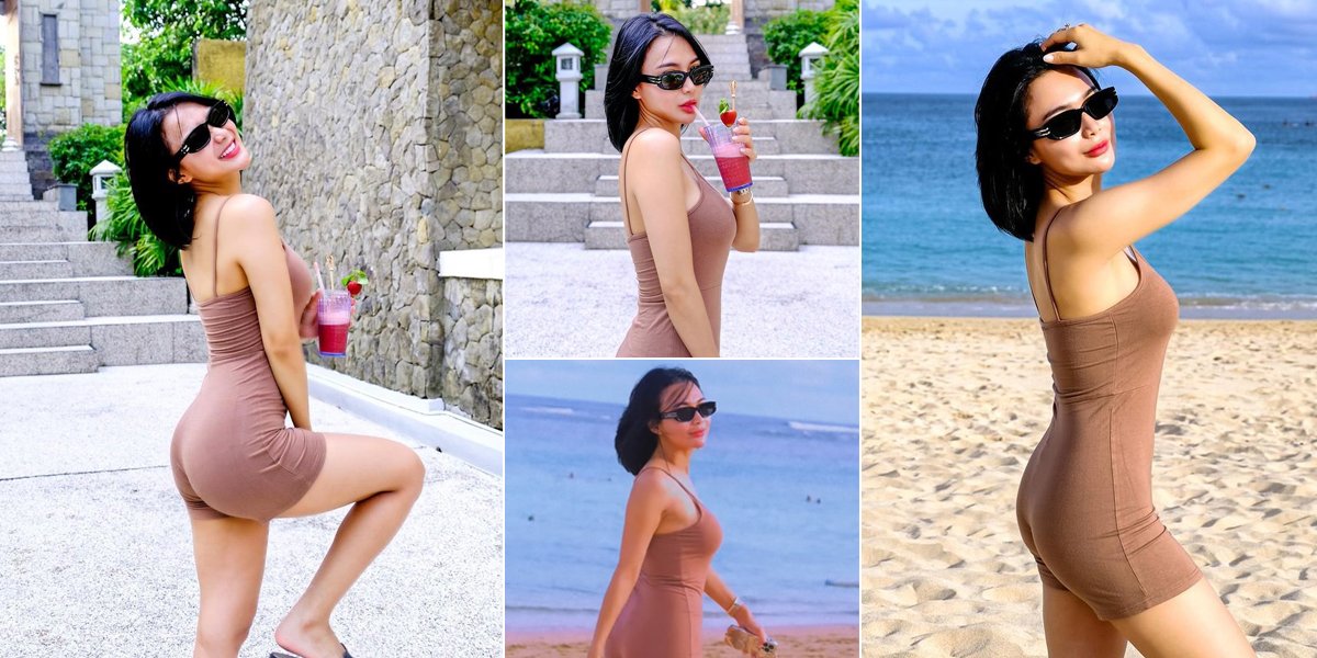 Portrait of Wika Salim Wearing Super Tight Clothes that Became the Spotlight, Her Body Goals Make Netizens Distracted