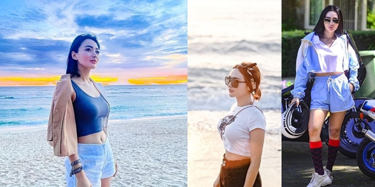 Portrait of Wika Salim Showing Flat Stomach with Crop Top, Making Many People Envious!