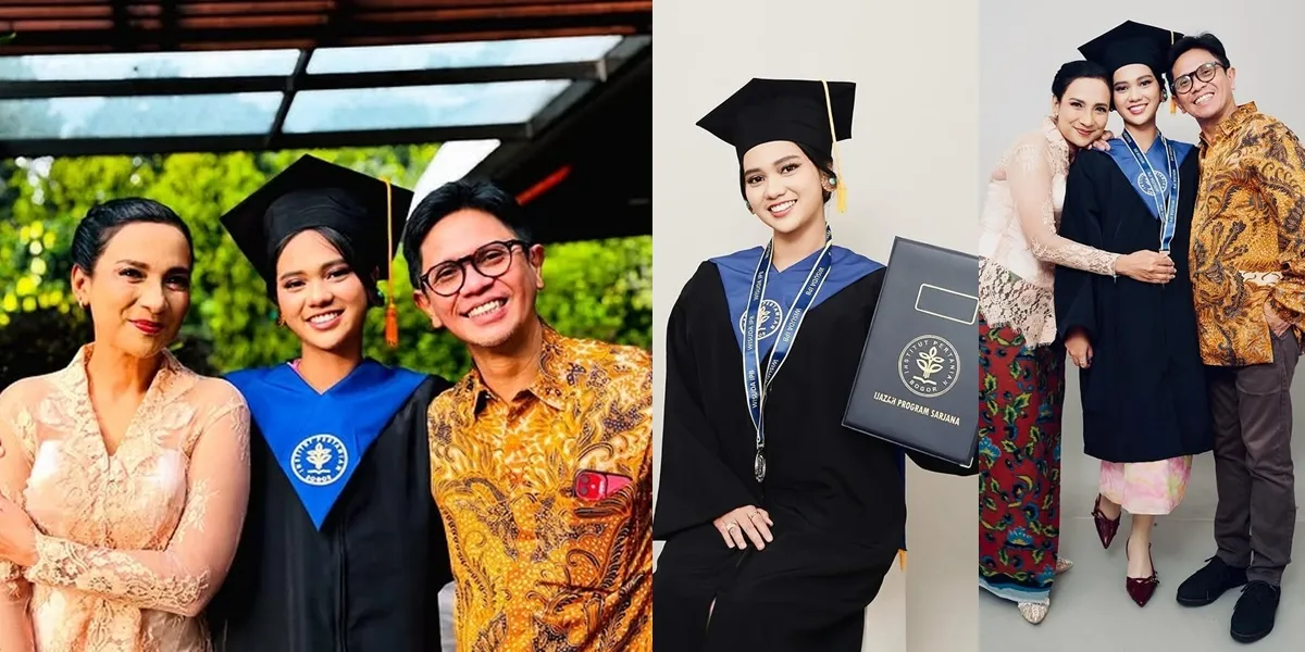 Portrait of Charlotte Ramadhan's Graduation, Daughter of Shahnaz Haque, Officially Becomes a Veterinarian
