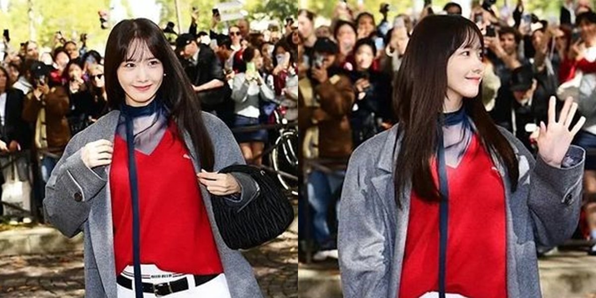 Portrait of Yoona Girls Generation at Paris Fashion Week, Looking Cuter with Long Bangs Returning to the 'Mr.Mr.' Era