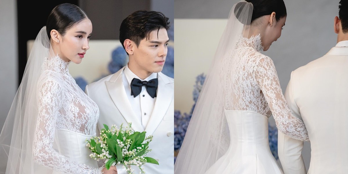 Potret Yoshi Rinrada, the Most Beautiful Transgender in Thailand, When Wearing a Wedding Dress, Harmonious with the 'Groom'