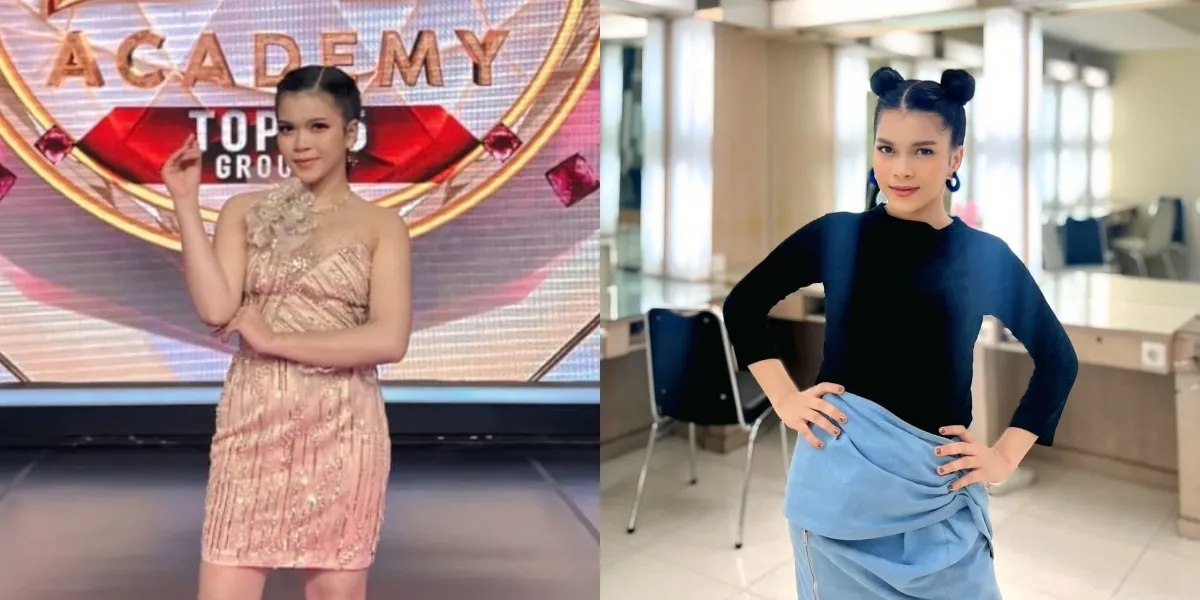 Portrait of Zahra D'Academy 7 who Received Praise from Ari Lasso, Automatically Advances to Top 25