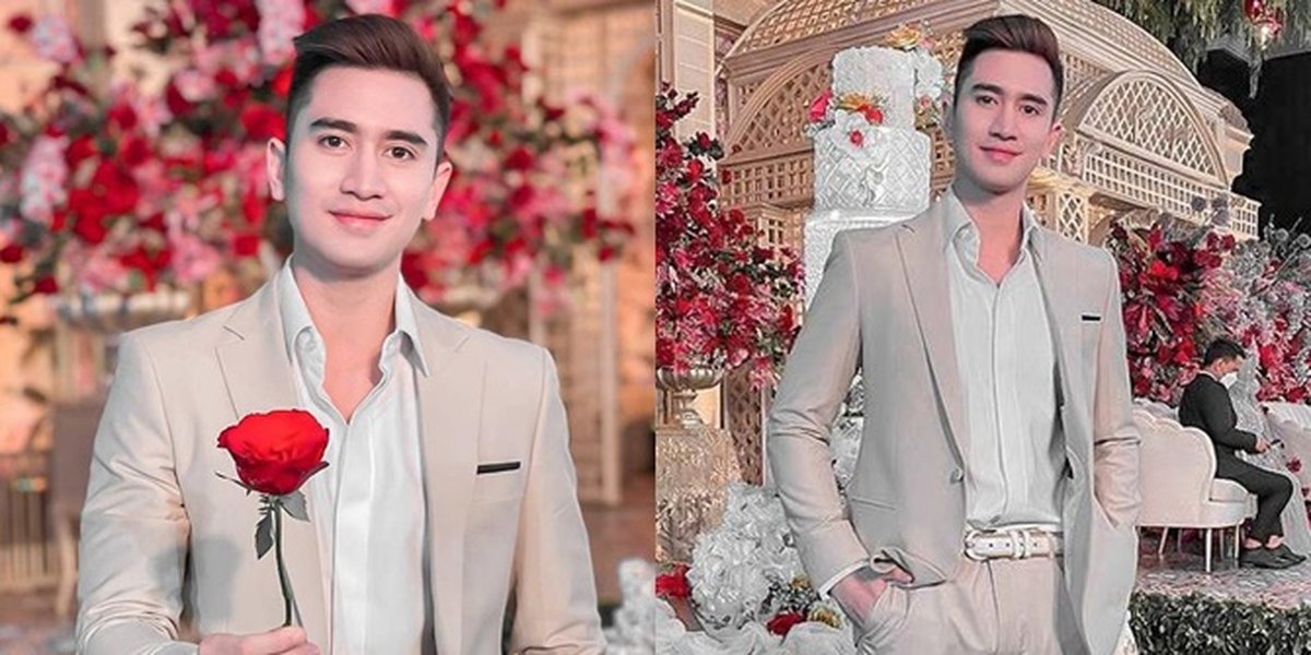 Prince Charming! A Series of Handsome Photos of Verrell Bramasta as Groomsmen at the Wedding Celebration of Lesti & Rizky Billar