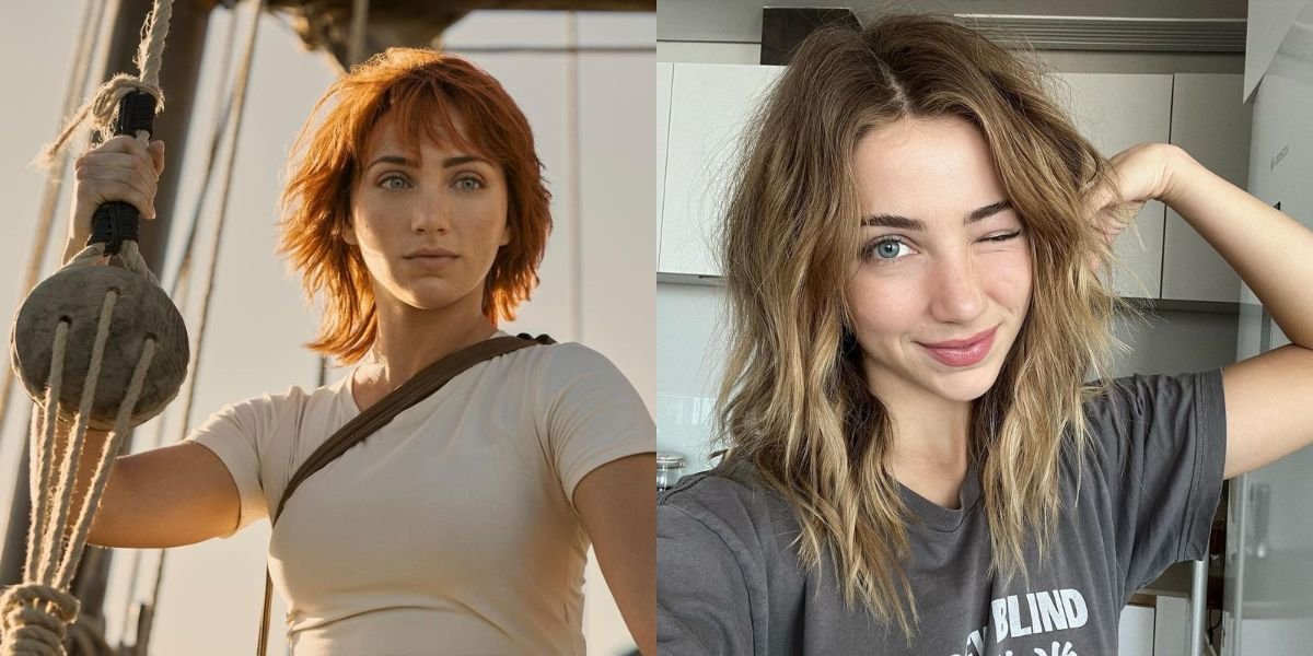 Profile and Portrait of Emily Rudd, Beautiful Actress Playing Nami in 'ONE PIECE LIVE ACTION' Netflix