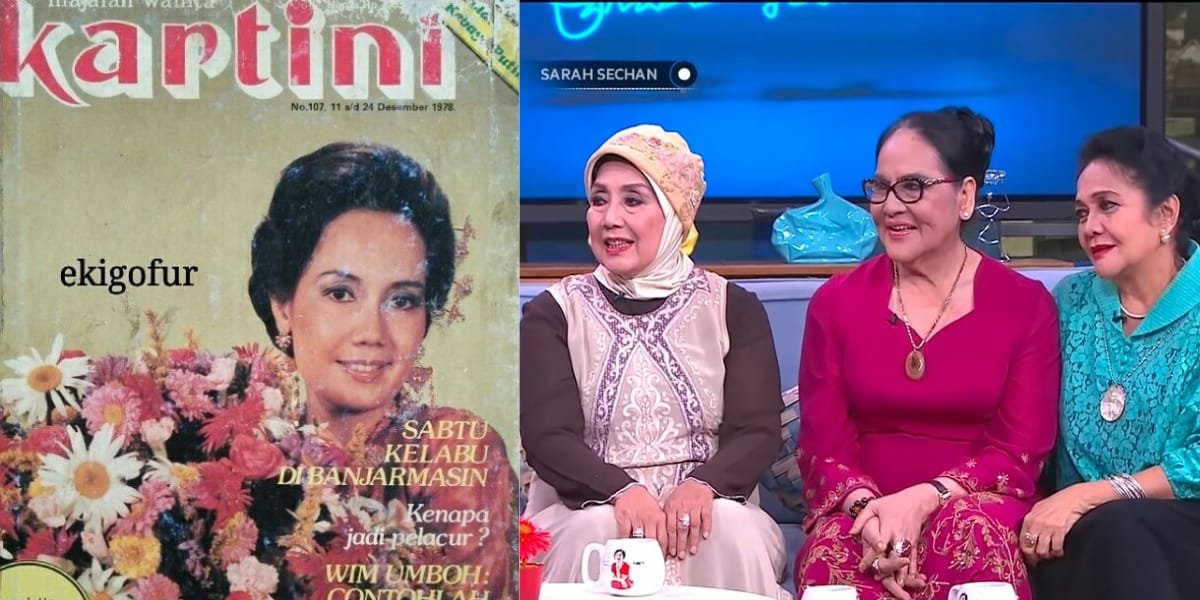 Decades of Career! 10 Photos of Nani Wijaya's Youth with Her Artist Friends Known as 'Golden Girls'