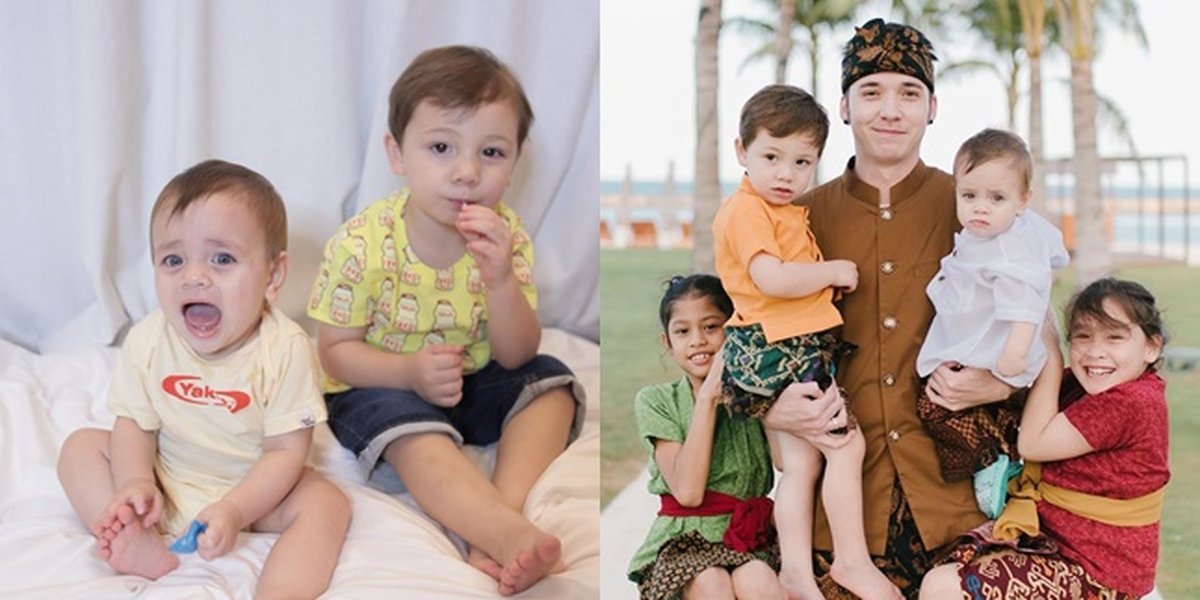 Having Foreign Faces - Beautiful Colored Eyes, 8 Pictures of Lucio and Koa, Sons of Stefan William - Celine Evangelista that Make You Giddy