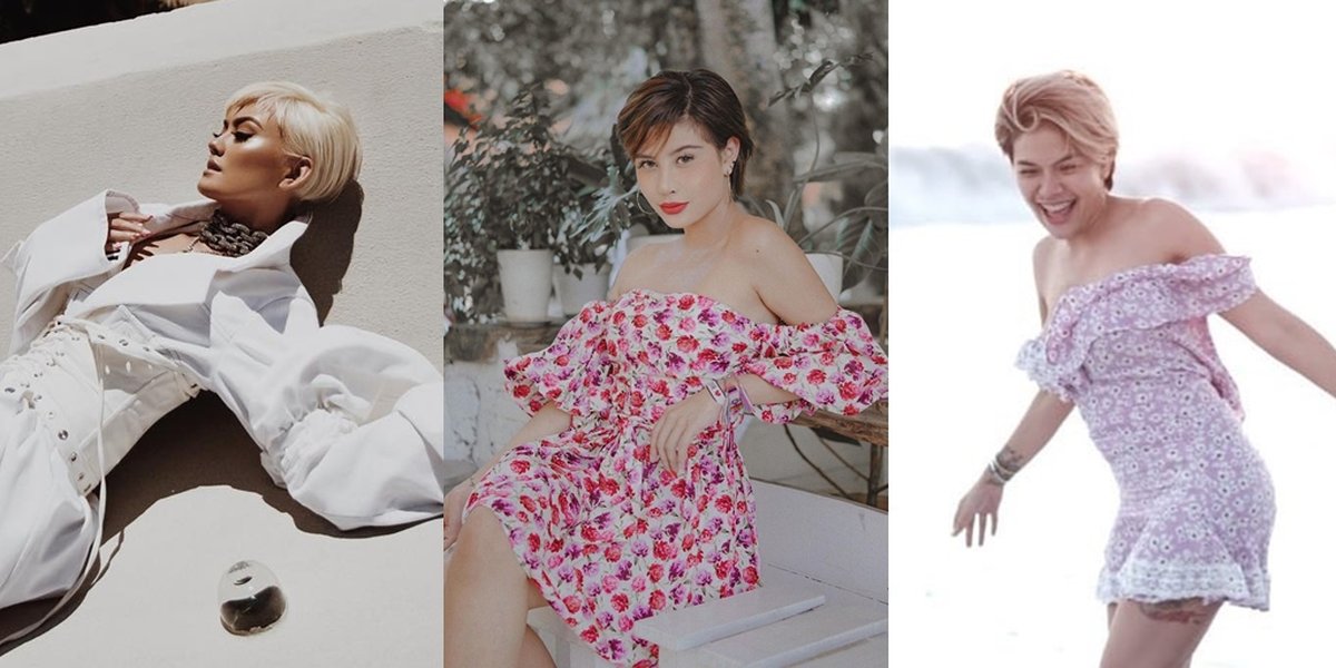 Having Super Short Hair, These 8 Indonesian Celebrities Still Look Beautiful Wearing Dresses