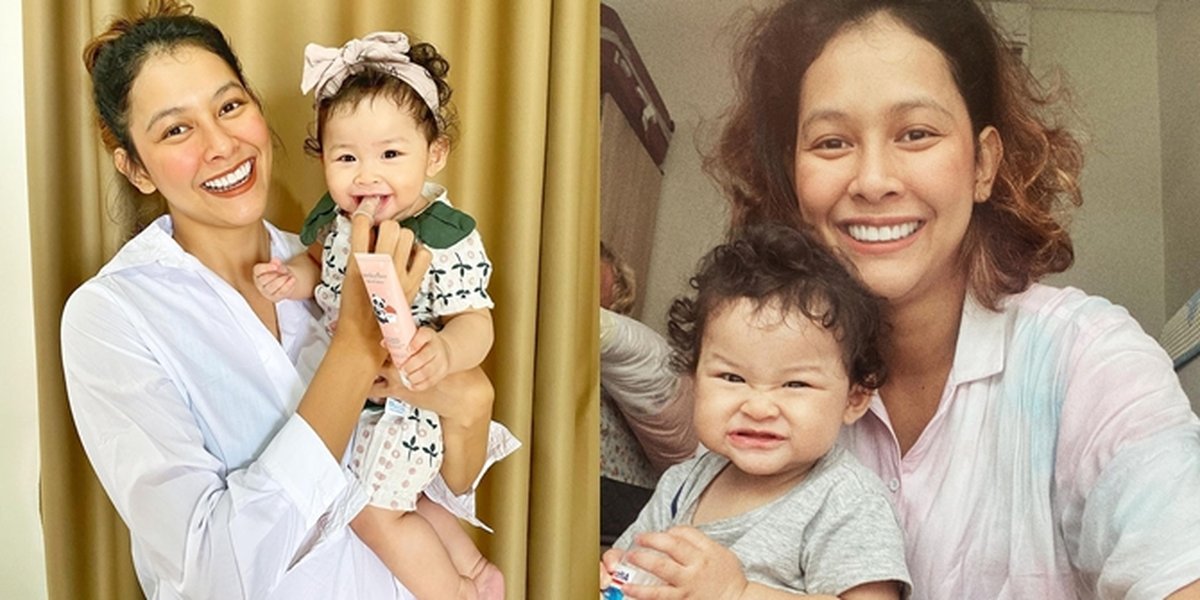 Puteri Indonesia Becomes Hot Mom, Here are a Series of Photos of Bunga Jelitha When Taking Care of Her Baby: Still Glowing Even Without Makeup!