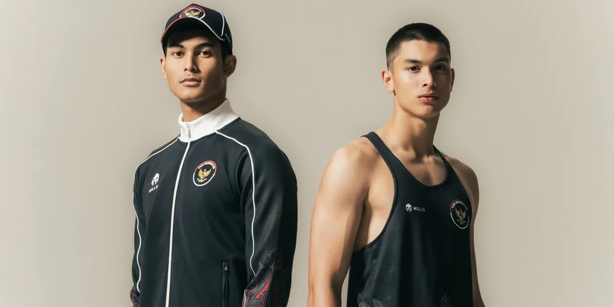 The Sons of Maudy Koesnaedi and Diah Permatasari Become Models for the Indonesian Team Jersey for the 2026 Asian Games