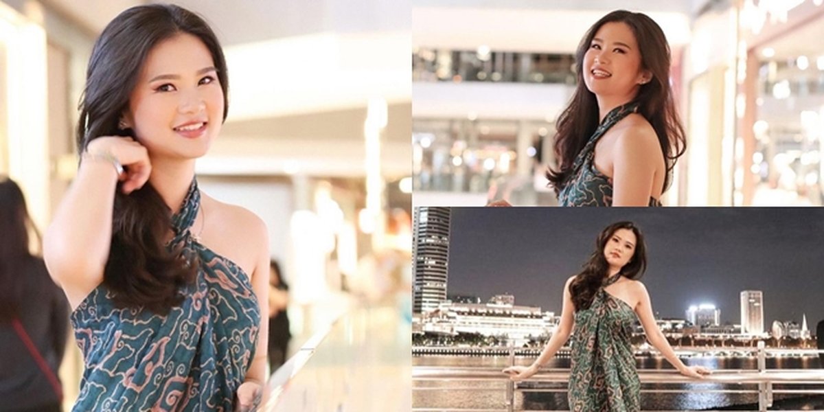 Break Up with Kaesang, 8 Latest Photos of Felicia Tissue That Caught Netizens' Attention - Wearing High-Slit Dress and Showing Off Smooth Shoulders