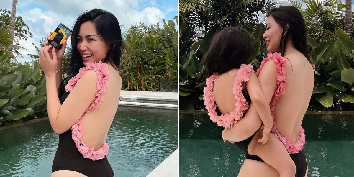 Rachel Vennya Dares to Wear Backless Swimsuit and Show Off Private Parts in Latest Photo, Netizens Stunned Because There Are No Stretchmarks - Called a Blossoming Widow