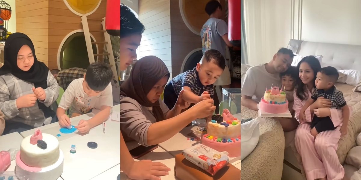 Raffi Ahmad & Nagita Slavina Birthday, 10 Photos of Rafathar and Rayyanza Prepare Sweet Surprise - Aa' Wants Another Sibling