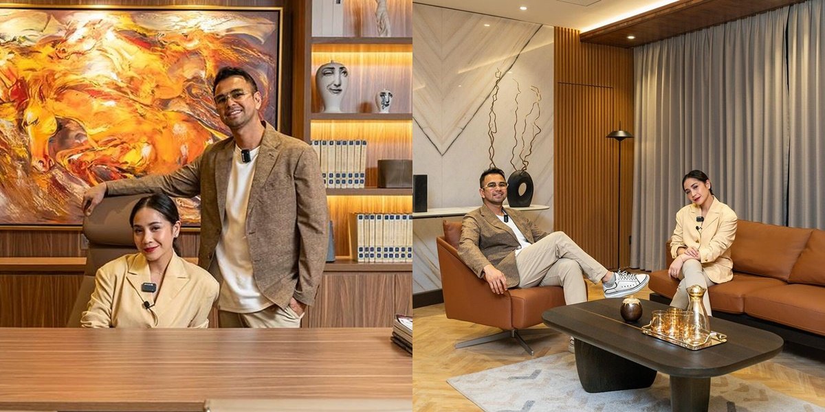 Raffi Ahmad Spills Photos of Private Space in New Office After Being Accused of Money Laundering, Horse Painting Becomes the Highlight