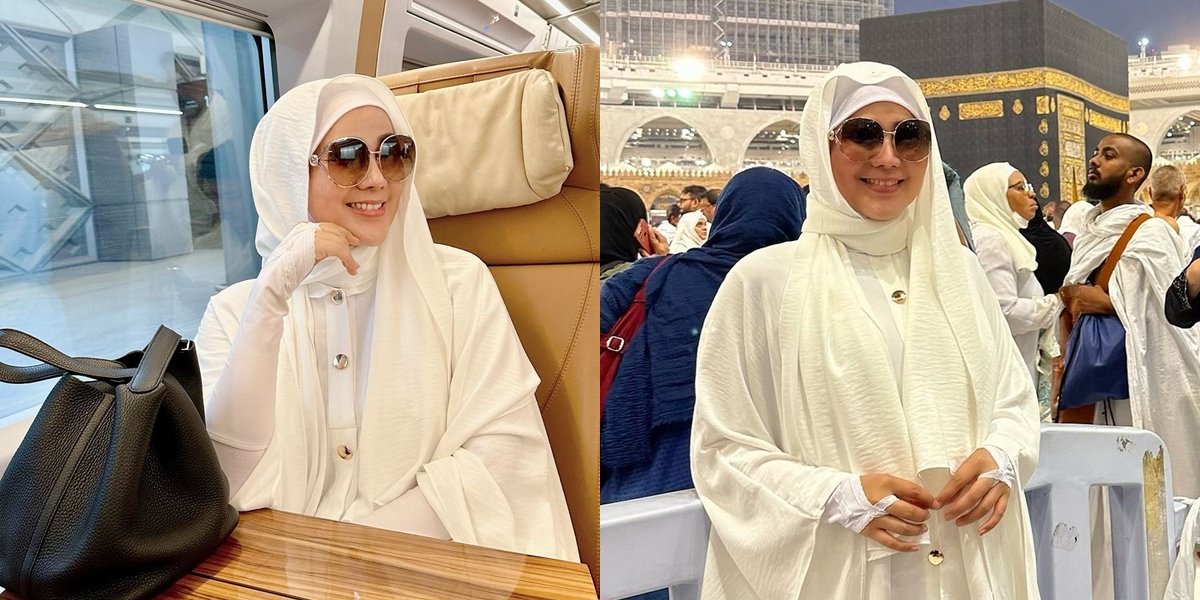 Criticism from Netizens, Controversial Photos of Isa Zega During Umrah in the Holy Land - Happy to Kiss the Black Stone