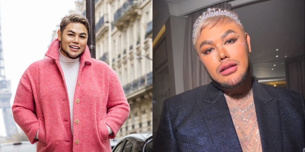 Critics Abound Until the Post is Deleted, Here are 8 Photos of Ivan Gunawan Wearing a Princess-like Crown - Confidently Wearing a Blink-Blink Inner Combined with a Blue Suit