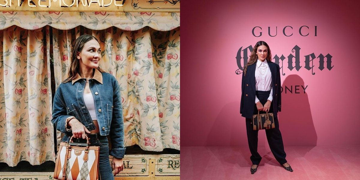 Many Mock Denise Chariesta, Here are 8 Photos of Luna Maya Enjoying Herself in Australia Attending Gucci Event - Just Wearing Denim Set Already Beautiful