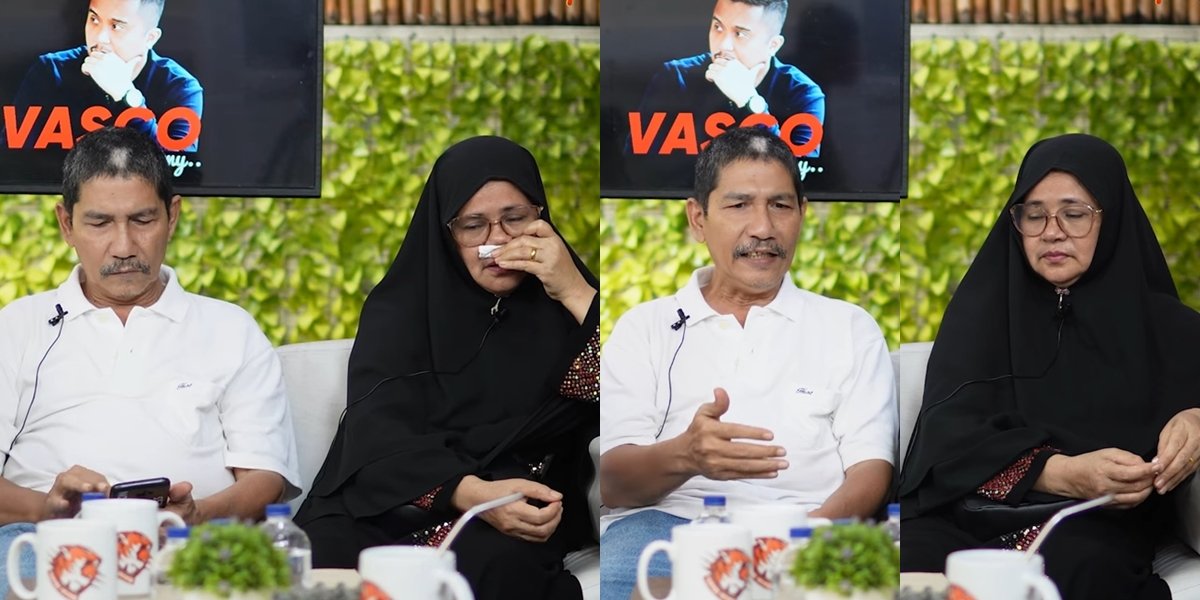 Becoming Popular for Accusing Disobedience, Portraits of Syakir Daulay's Parents Crying Because of Feeling Disappointed