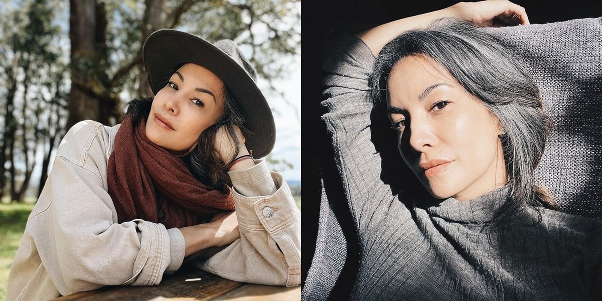 Gray Hair Attracts Attention, Portrait of Nadya Hutagalung Looking Beautiful in Latest Photoshoot