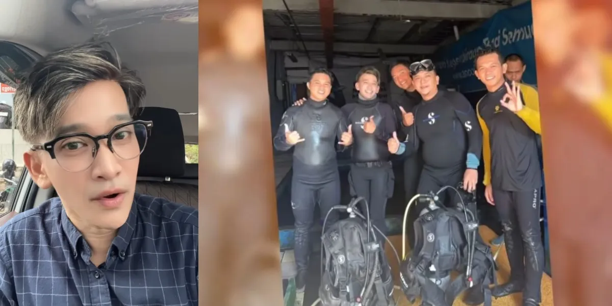 Ruben Onsu's Preparation Series Before Raising the Flag in the Shark Pool, Undergoes 9 Training Sessions