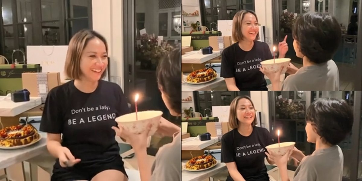 Celebrate Together, Peek at the Warm Moments of Noah Sinclair Surprising Bunga Citra Lestari on Her Birthday