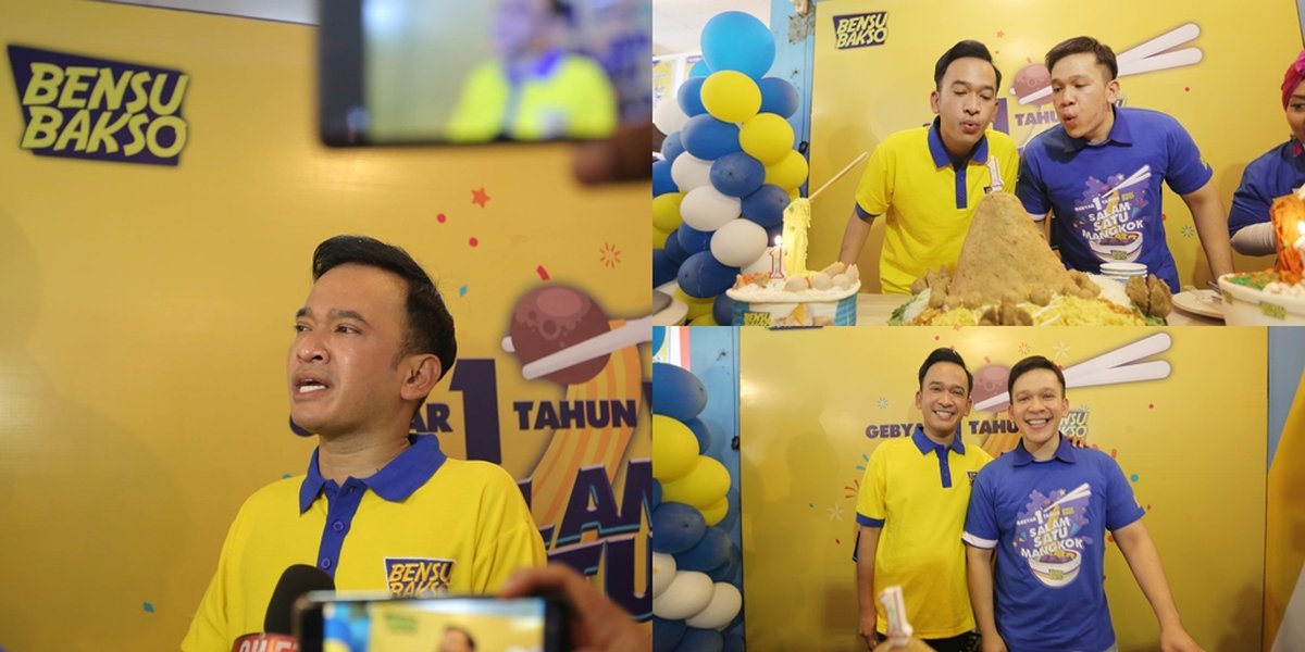 Celebrate First Anniversary of 'Bensu Bakso' This is Ruben Onsu's Wish