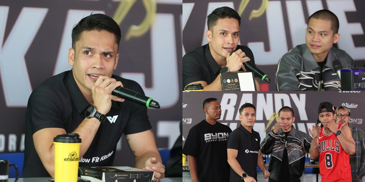 Rendy Pangalila Confident in Defeating Kkajhe in Byon Combat Shobiz Vol. 3 Boxing Event, Has Cleared 4 Months of Shooting Schedule
