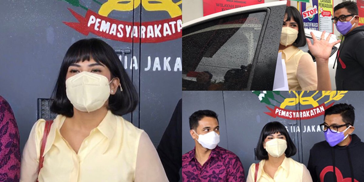 Officially Free, These are 8 Portraits of Vanessa Angel Leaving Pondok Bambu Detention Center with a Happy Smile