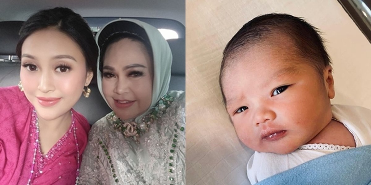 Officially Becoming a Grandmother, Here are 9 Photos of Baby Arlo, Hetty Koes Endang's Grandchild - So Adorable!