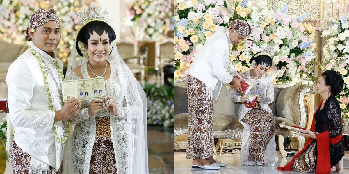 Officially Married! 10 Emotional and Happy Photos of Pesinetron Shinta Bachir's Wedding Ceremony with Indra Kristianto