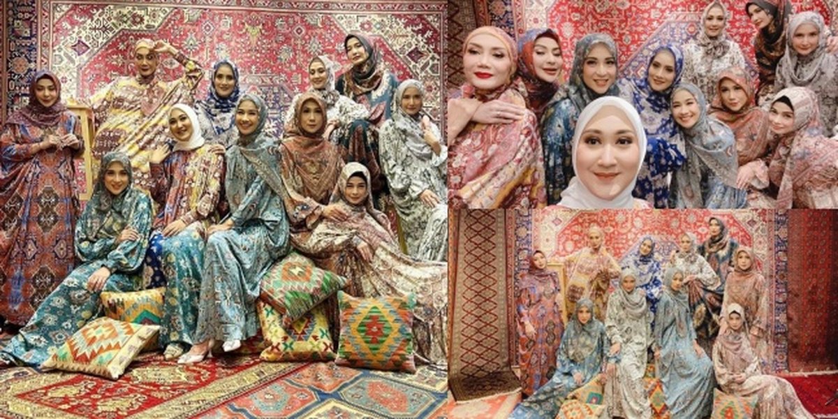 Reunion of Legendary Senior Artists in Their Prime, 11 Photoshoots of Indonesian Legends - United and Serene Wearing Hijab