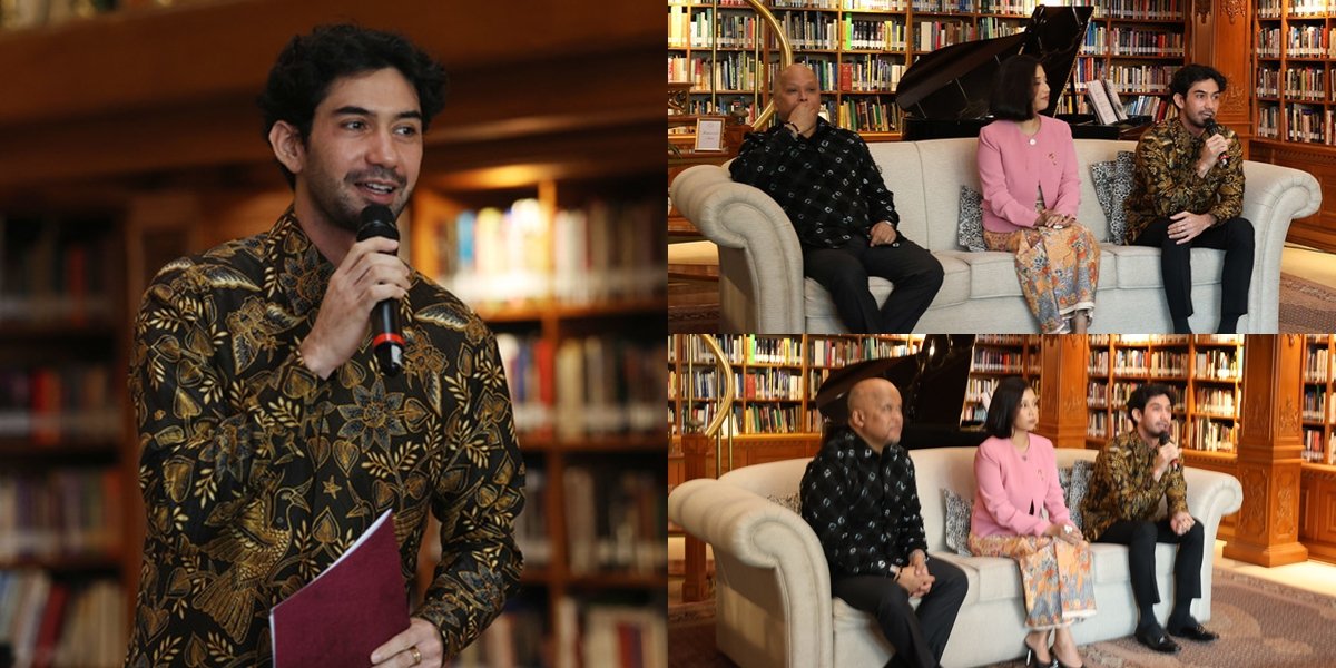 Reza Rahadian Accompanies Nadia Habibie to Inaugurate Wisma Habibie Ainun, Reveals Deep Meaning Behind the Historic House