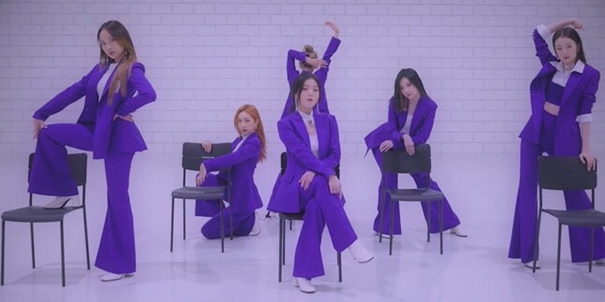 Release of Performance MV for Single 'Dangerous in Love', SECRET NUMBER Appears Unique with All-Purple Outfits and Chair Dance