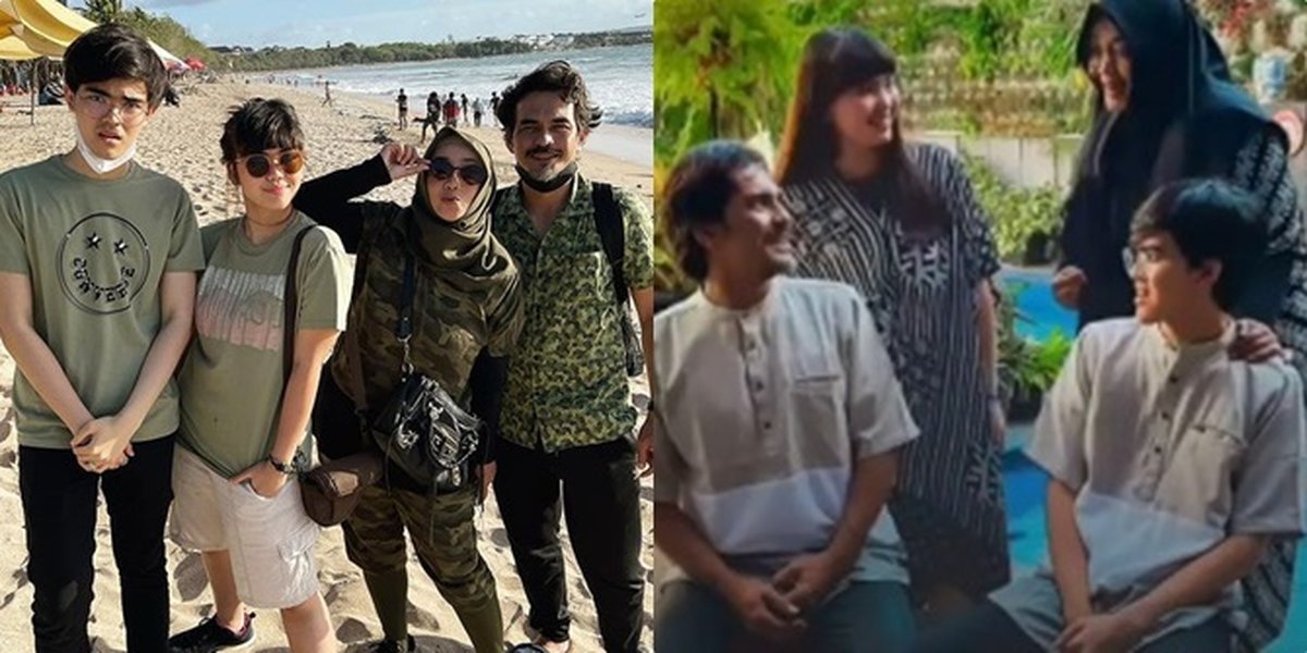 Rina Gunawan Passed Away, Here are a Series of Photos of Memories with Her Husband and Two Children Who Are Now a Sad Memory