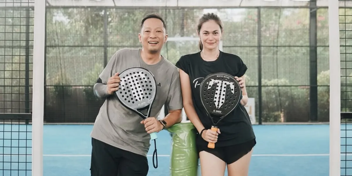 Ringgo Agus Rahman and Wife Enjoy Playing Padel Together