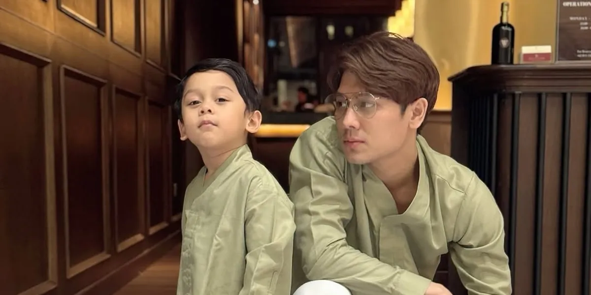 Rizky Billar Trains Abang L to Fast Even Though He Is Not Full Yet, Teaches Religion from an Early Age