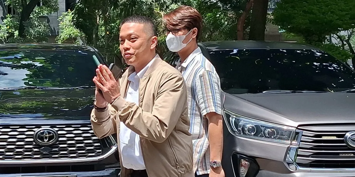 Rizky Billar Visits Polda Metro Jaya, Representing Lesti Kejora Regarding Yoni Dores' Report
