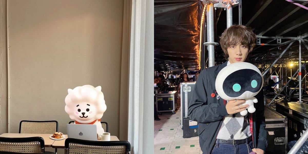 RJ is Busy, Here are 7 Moments of New Characters Wootteo and Jin BTS Brought to Argentina